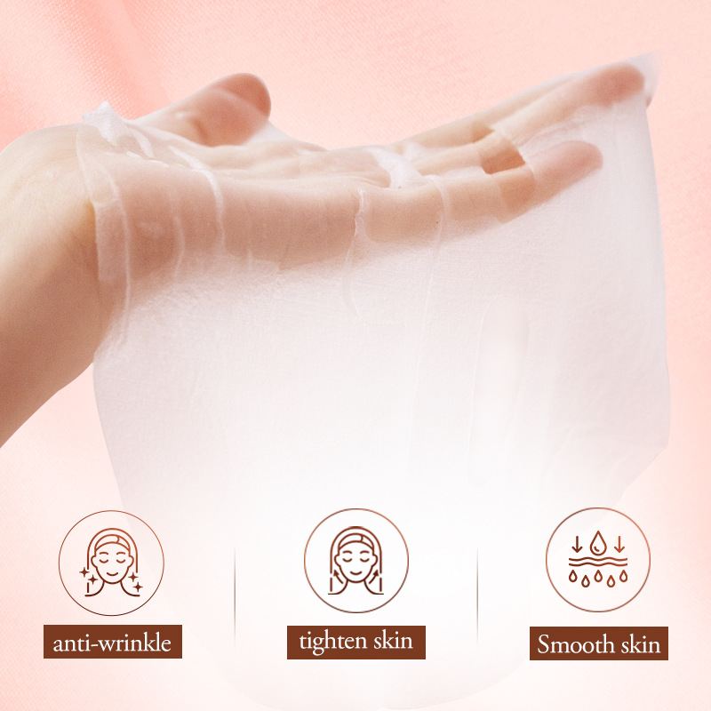 Full English SADOER Ganoderma lucidum Dragon Blood Anti-Wrinkle Mask Moisturizing and Hydrating Skin Mask Cross-border export wholesale details Picture