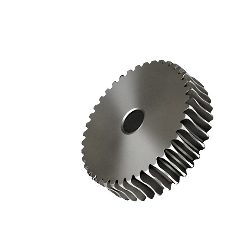 Reducer worm gear worm large transmission ratio 2.5 mode 45 # steel worm gear worm M2.5 worm gear worm Item Picture