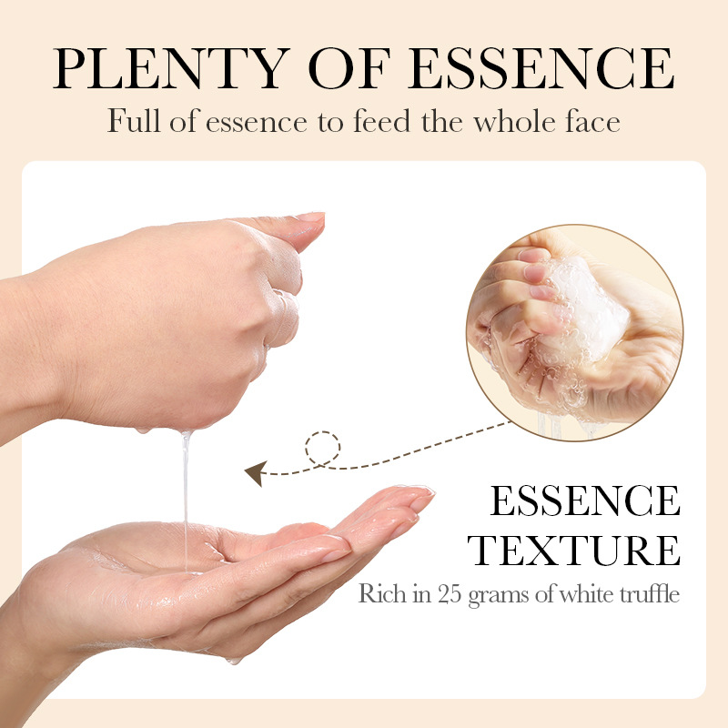 Cross-border wholesale of all-English BIOAOUA White Truffle Yeast Essence Facial mask Hydrating and Nourishing Mask Item Picture