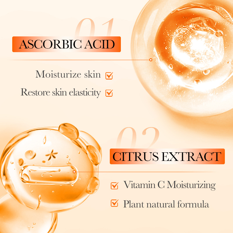 All-english SADOER Five-layer Vitamin C Whitening, Firming and Moisturizing Lotion Cross-border export wholesale Specification drawing