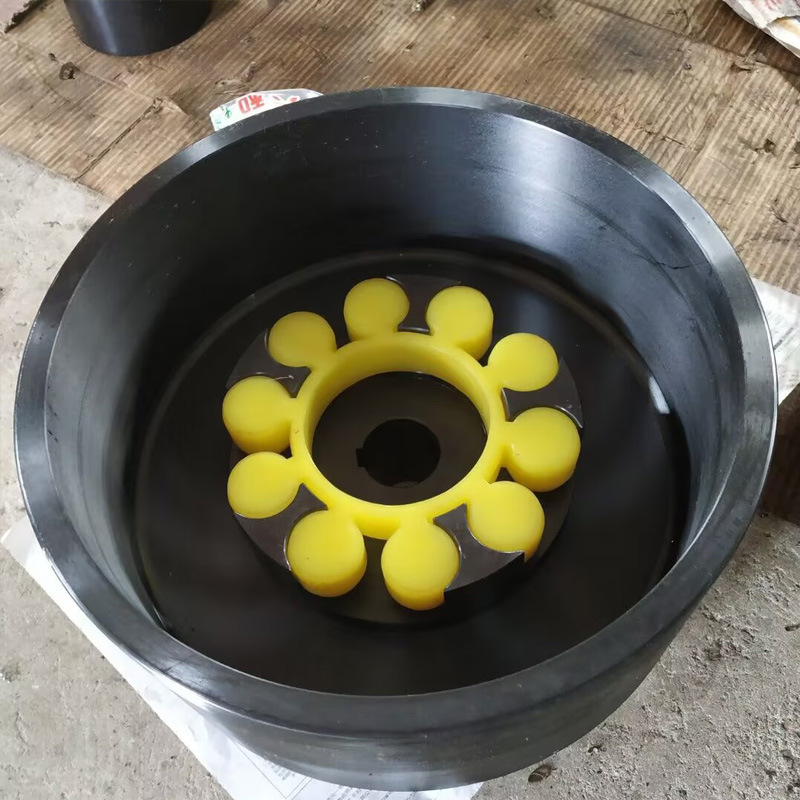 LM plum blossom coupling, claw-type plum blossom coupling, ML high-speed motor pump wheel coupling Specification drawing