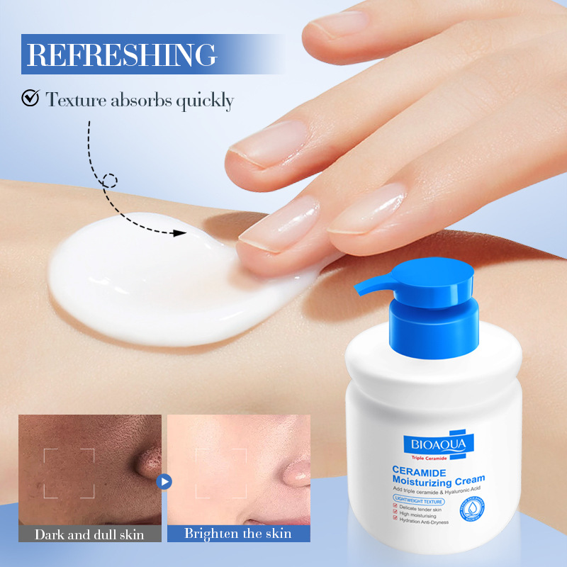 All-english BIOAOUA Ceramide Hyaluronic acid Moisturizing Cream, Moisturizing face cream, cross-border export wholesale Item Picture
