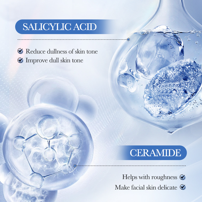 All-english BIOAOUA Ceramide Salicylic Acid Cleansing Gel Facial Cleanser Cross-border export wholesale details Picture