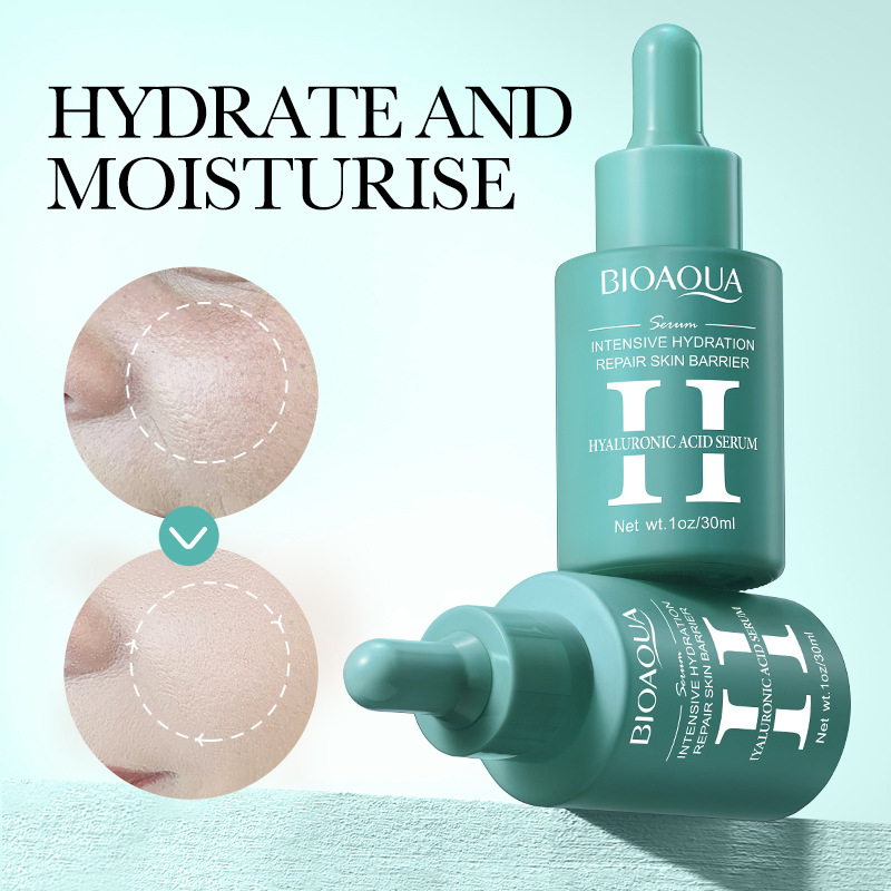 Full English BIOAOUA Flavonoid Hyaluronic Acid Essence Set Box Nourishing Skin Essence Cross-border export wholesale Application Scenario