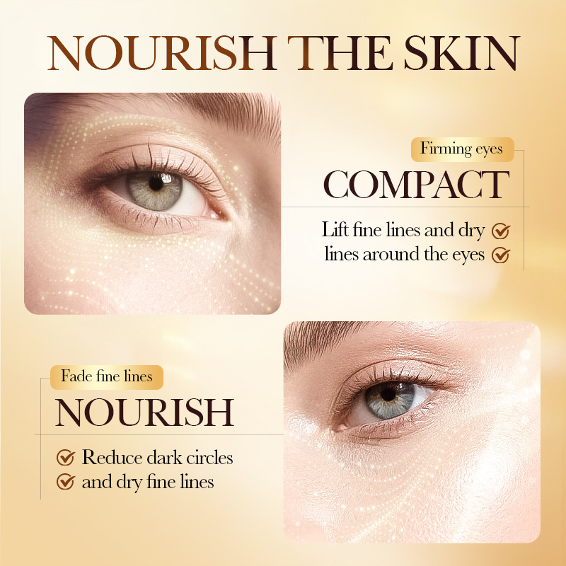 Cross-border export wholesale of SADOER24K Gold Collagen Firming Eye Mask and Hydrating Eye Mask Application Scenario