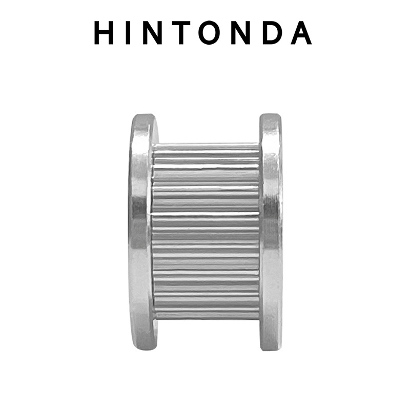 2GT synchronous pulley M3 set screw 20-tooth pulley inner diameter 5 belt width 6/9/10mm 3D printer accessories Specification drawing