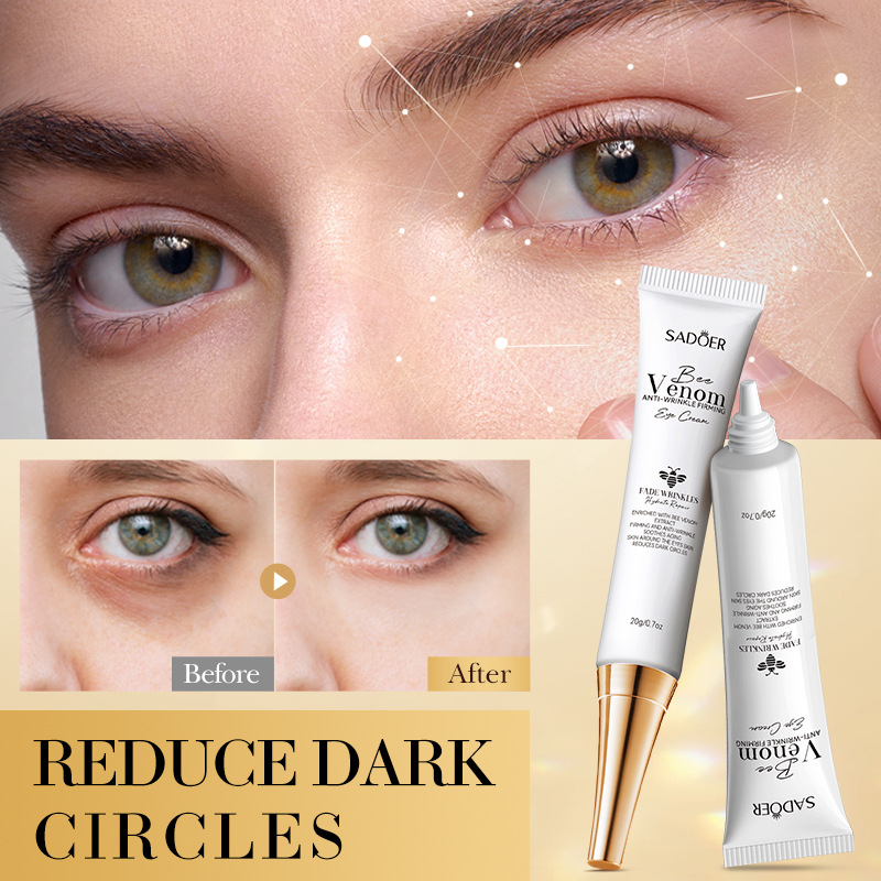 SADOER Bee Venom Anti-wrinkle and Firming Eye Cream, Hydrating and improving dryness, cross-border export wholesale details Picture
