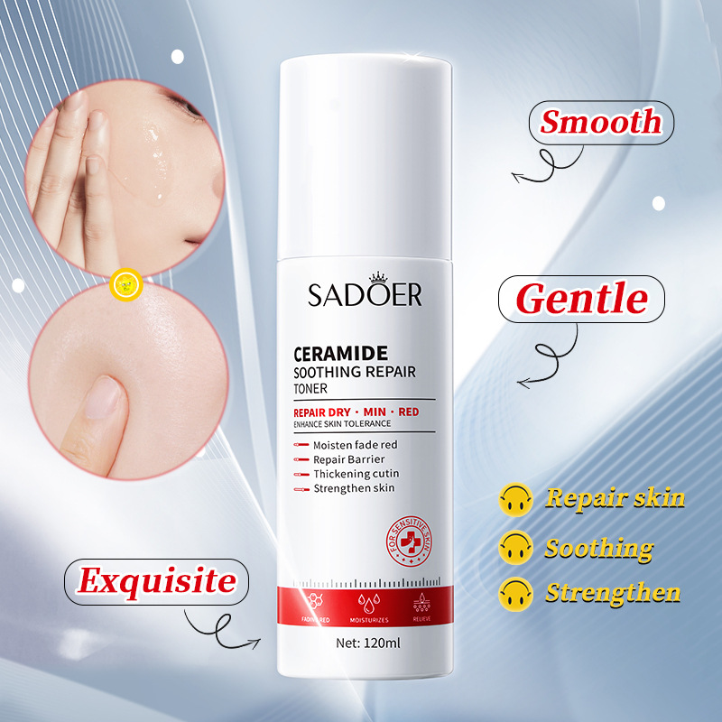 Cross-border export wholesale of SADOER ceramide Soothing and Repairing Toner (Sensitive Skin) in full English details Picture