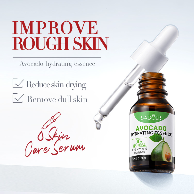Cross-border export wholesale of SADOER Avocado Moisturizing Essence and Pore-shrinking Essence Essence in full English details Picture
