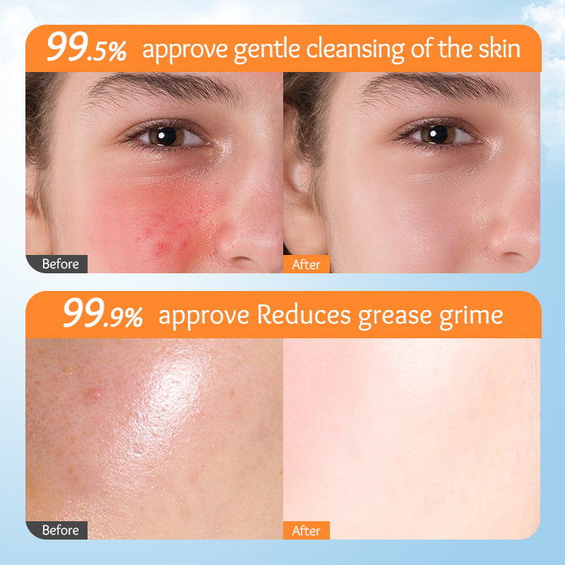 SADOER Children's Calendula amino Acid Gentle Soothing Facial Cleanser Cross-border export wholesale Item Picture
