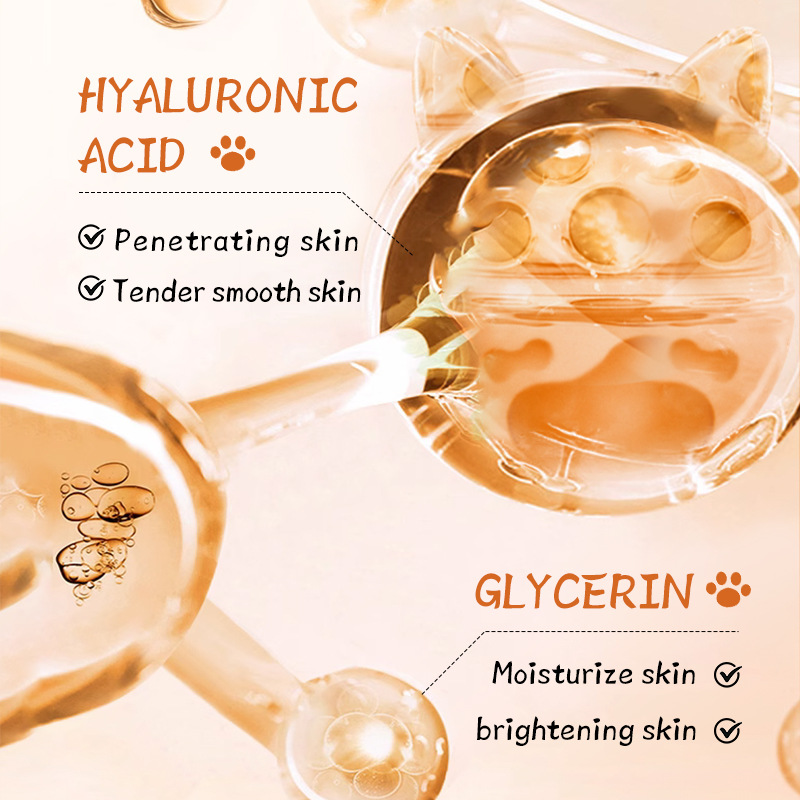 Cross-border wholesale of SADOER grapefruit Hyaluronic Acid Moisturizing Cartoon Mask and Delicate Nourishing Mask in English Application Scenario
