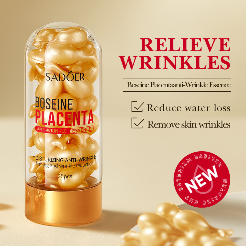 Cross-border wholesale of SADOER Anti-Wrinkle Essence Repair Cold Soft Gel Essence in full English details Picture