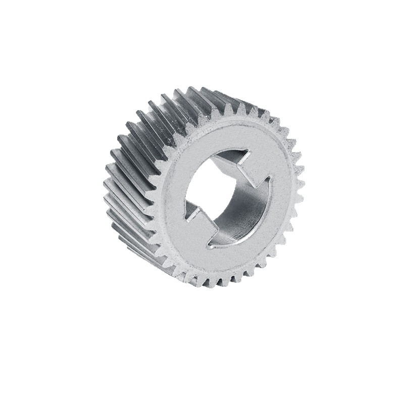 Non-standard supply of stainless steel metal parts, motor components, gears, powder metallurgy precision processing helical gears Item Picture