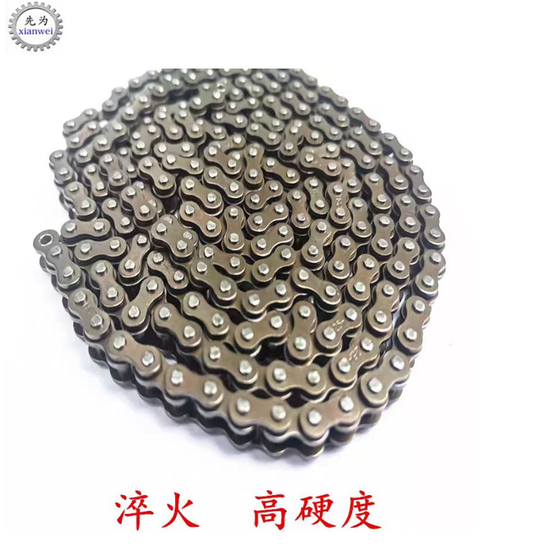 Single-row chains of 4 minutes, double-row and triple-row chains with 08A-1 and 08B-1 chains/pitch 12.7/120 details Picture