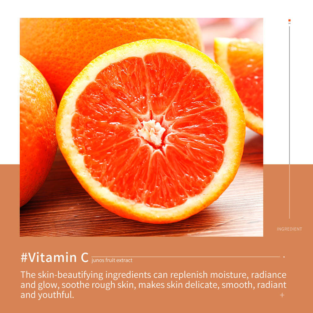 All-english SADOER Vitamin C Essence for hydrating, moisturizing and rejuvenating the skin, cross-border export wholesale Specification drawing