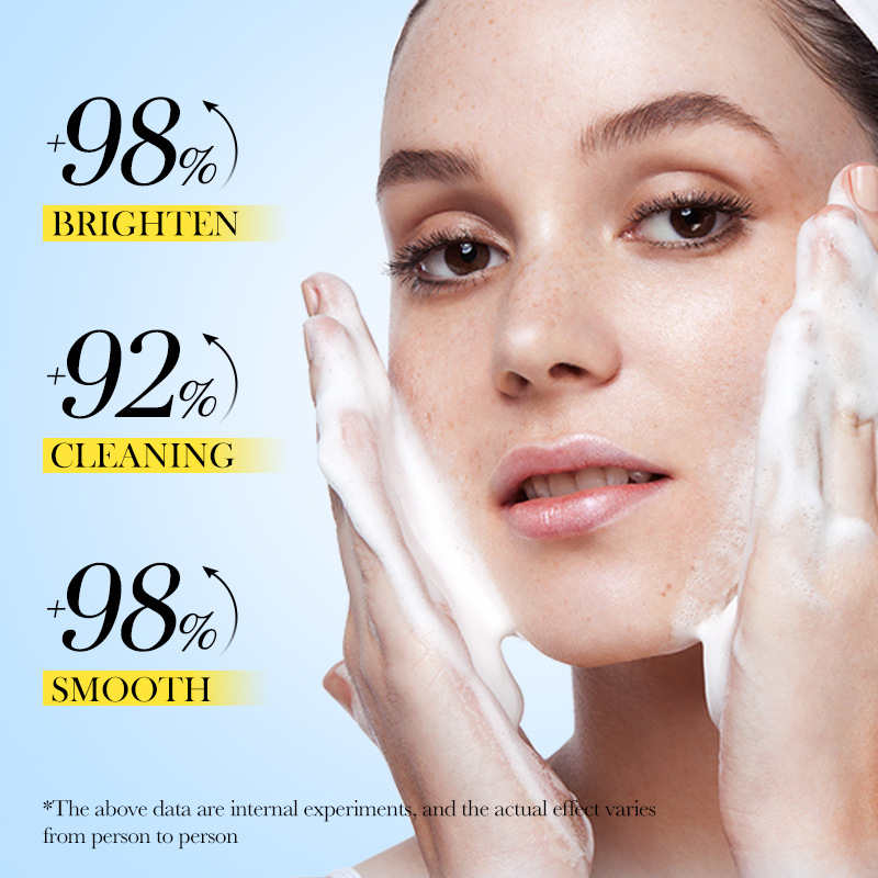 Cross-border export wholesale of all-English SADOER lemon amino acid Cleansing mousse and foaming facial Cleanser Application Scenario