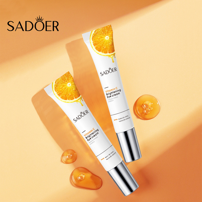 SADOER Vitamin C Eye Cream for Moisturizing, hydrating, brightening and softening the skin, cross-border export wholesale Item Picture