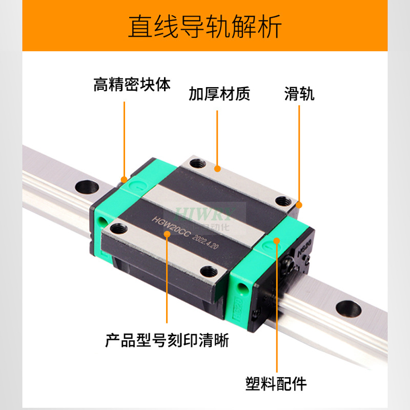 HGH/HGW 30 35 45 55 65 Linear Guide Slider Manufacturer has high group guide slider in stock Application Scenario