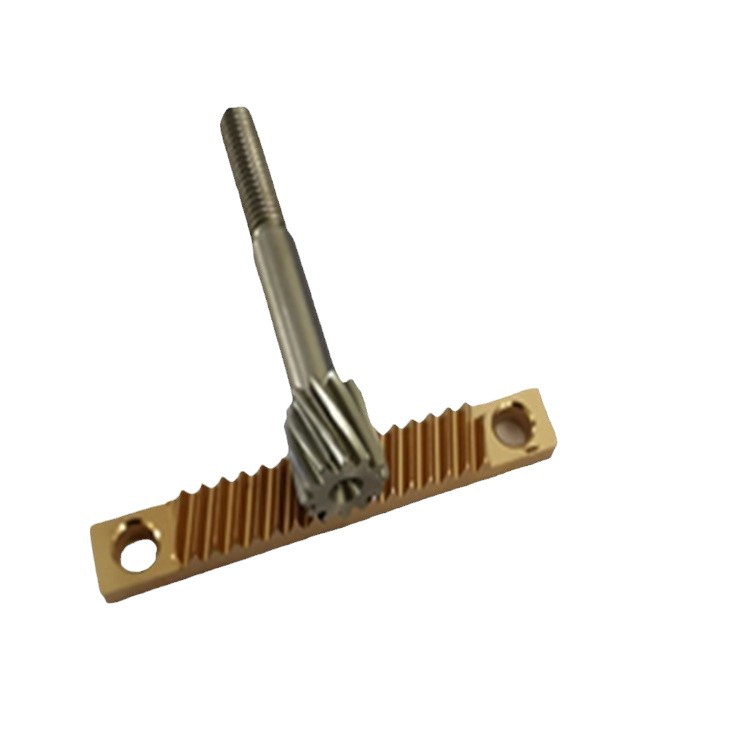 The smooth and fitting worm gear and worm are precisely processed by CNC lathes of Shenzhen Shiyan Ruixin Hardware full figure