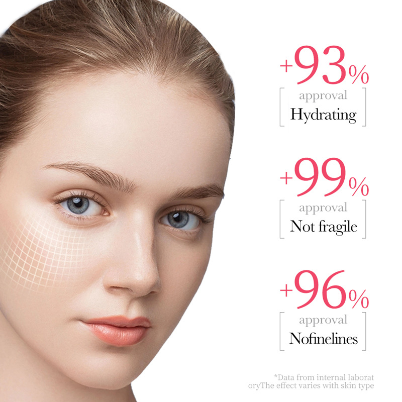 All-english BIOAOUA Rose Hyaluronic Acid Moisturizing Facial mask Cross-border export wholesale Specification drawing