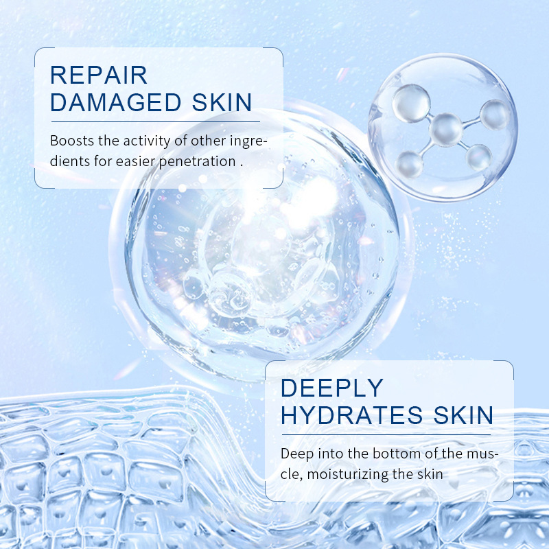 Cross-border wholesale of SADOER hyaluronic acid ampoule essence, hydrating facial essence essence in full English Specification drawing
