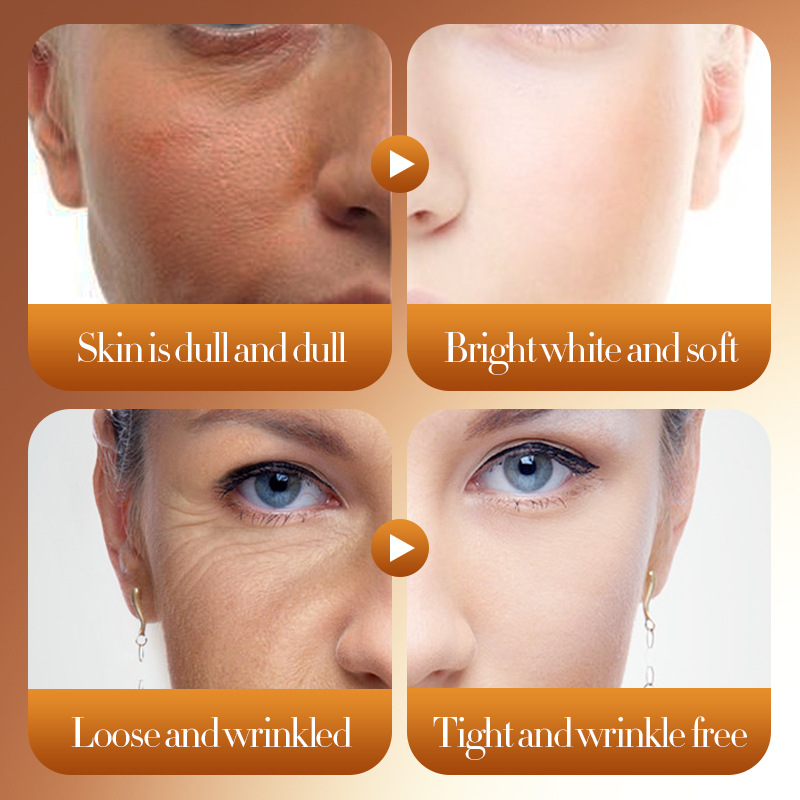 Cross-border wholesale of SADOER24K Gold Pearl Collagen Whitening and Moisturizing Essence Hydrating and Delicate Essence Lotion in Full English Item Picture