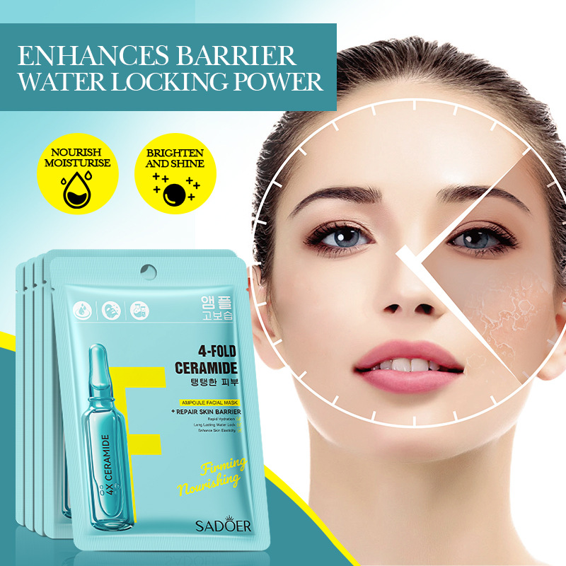 Cross-border export wholesale of all-English SADOER4 ceramide Firming and Nourishing Mask and Moisturizing mask details Picture