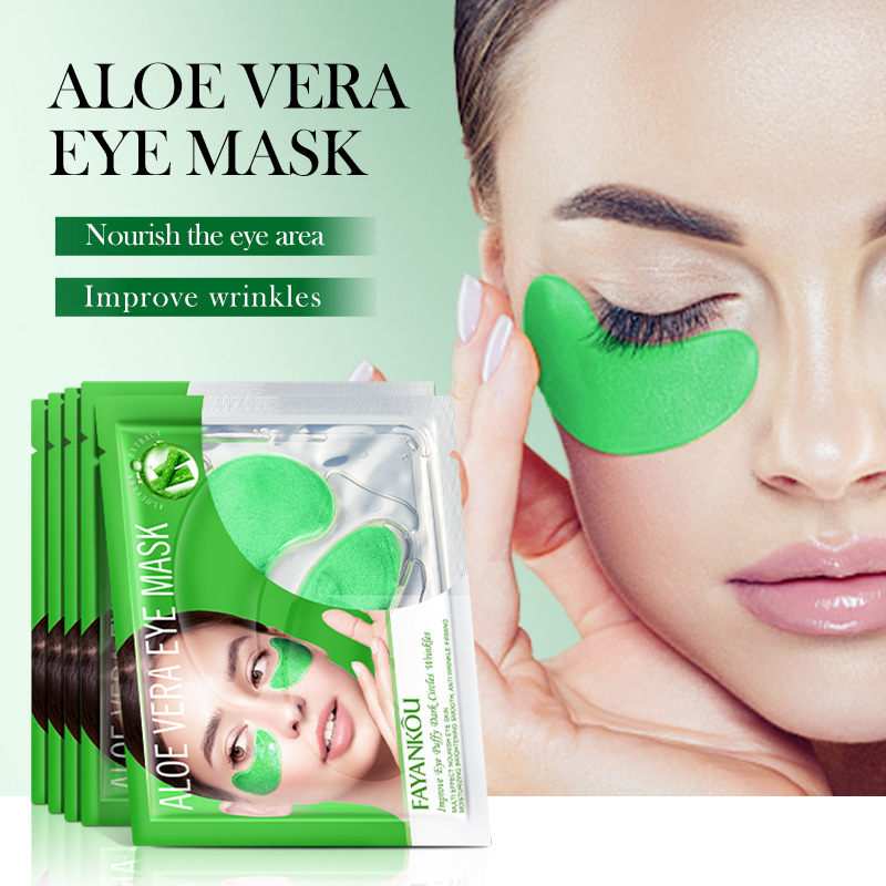 FAYANKOU Rose Multi-Effect Nourishing and brightening Eye mask Moisturizing Eye Mask Cross-border export wholesale Specification drawing