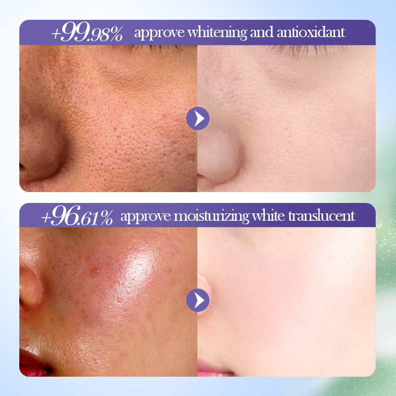 Cross-border export wholesale of SADOER blueberry Hyaluronic Acid Moisturizing Antioxidant Skin Care Product Set Facial Cleanser in full English Item Picture