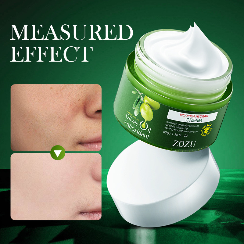 ZOZU olive Oil Nourishing Moisturizing Cream for hydrating, moisturizing and nourishing the skin cross-border export wholesale details Picture