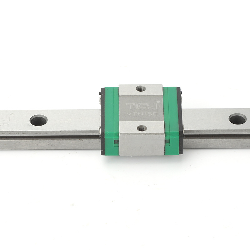 MTN15 series slide rails and sliders, MTN15D green guide rail sliders, micro-miniature linear guide rail tracks Item Picture