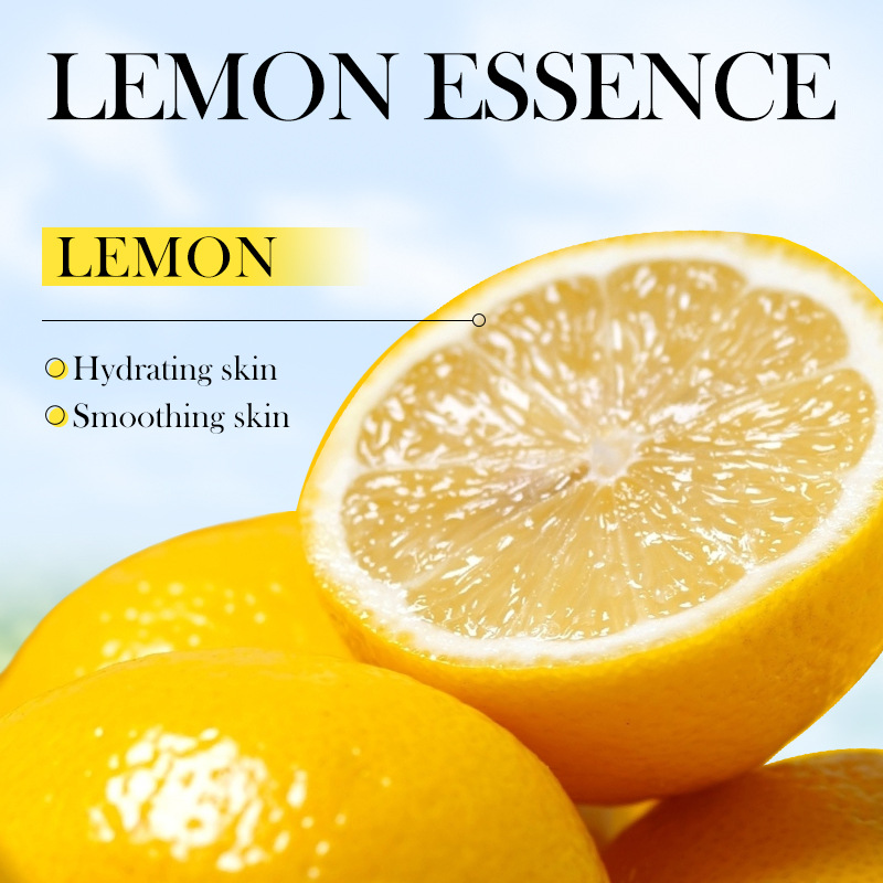 Cross-border export wholesale of all-English SADOER lemon amino acid Cleansing mousse and foaming facial Cleanser Specification drawing