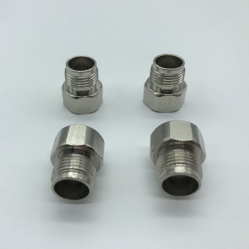 cnc numerical control lathes process universal joint parts, precision automatic lathes process coupling joints and flanges details Picture