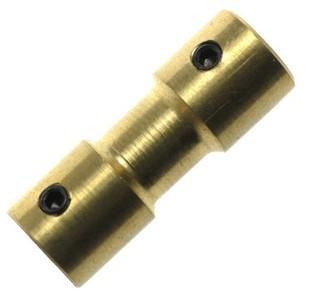 High-quality couplings for ship and vehicle models, motor connection parts, rigid couplings for various hole diameters Specification drawing