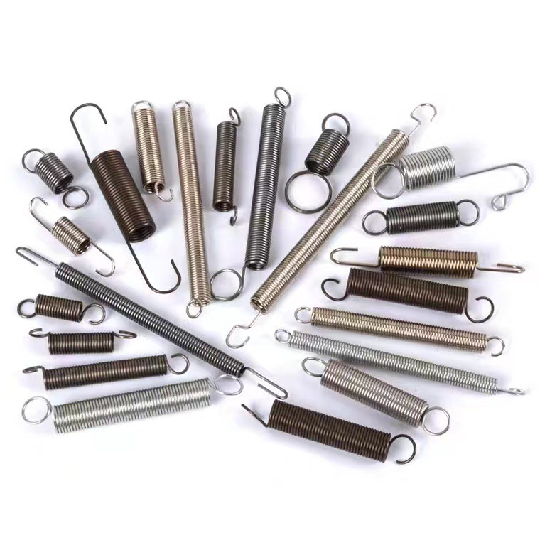 304 stainless steel tension belt hook spring, high-strength galvanized double hook automotive tension spring, sports equipment fitness tension spring details Picture