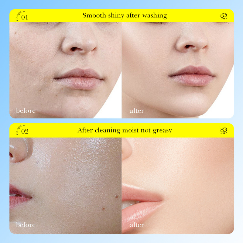 Cross-border export wholesale of all-English SADOER Lemon Brightening Facial cleanser Application Scenario