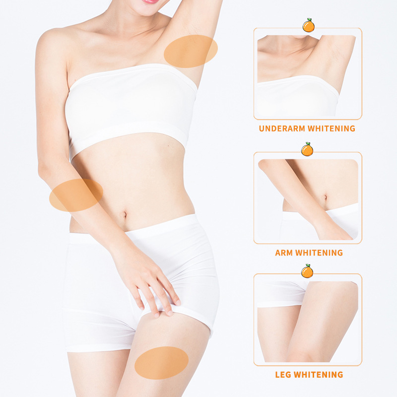 Cross-border export wholesale of SADOER Vitamin C underarm Whitening Cream, Hydrating and whitening Body lotion Application Scenario