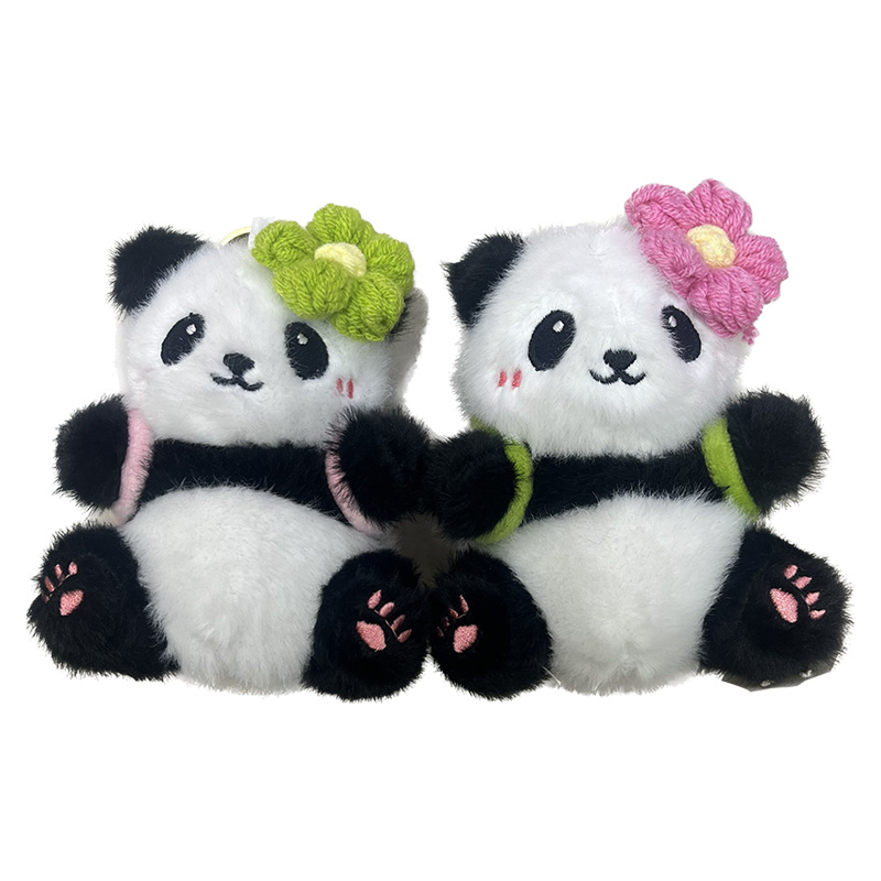 Panda Chengdu Panda Cultural and Creative plush toys, creative dolls, cartoon accessories, plush figurines, keychains, cloth dolls, cute decorations, gifts, claw machine factory direct sales Item Picture