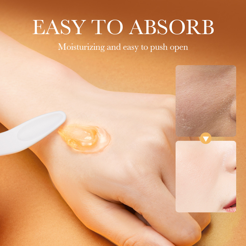 Cross-border wholesale of all-English SADOER24K gold Pearl Collagen Whitening and Moisturizing Sleeping Mask and Hydrating Mask Application Scenario