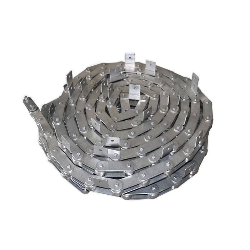 Stainless steel non-standard special-shaped chains, double-pitch transmission chains, double-row 304 non-standard bent plate chains, heavy-duty chains Item Picture