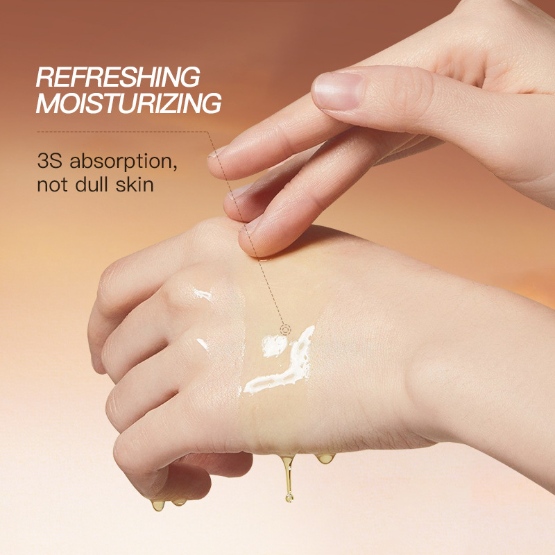Cross-border export wholesale of SADOER Sea Buckthorn Vitamin C Antioxidant Brightening Moisturizing Essence in full English Application Scenario