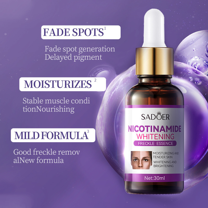 SADOER Niacinamide Whitening and freckle-Removing Set, Skin-brightening and Moisturizing Set, cross-border export wholesale Item Picture