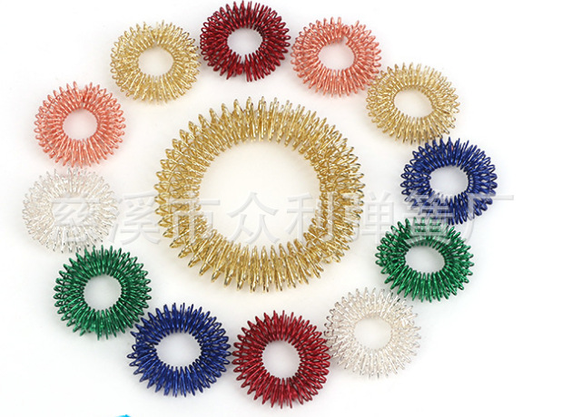 The original manufacturer supplies finger massage rings, mini finger massagers, massage springs and finger massage springs Item Picture