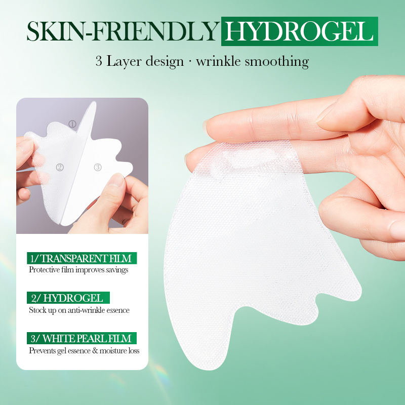 Cross-border export wholesale of SADOER collagen ceramide Microcrystalline Firming and Anti-Wrinkle Nasolabial Folds Patches in full English Application Scenario