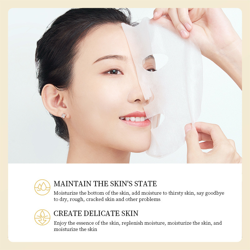 Cross-border export wholesale of SADOER plant-based facial masks for hydrating, rejuvenating, nourishing and moisturizing skin Specification drawing