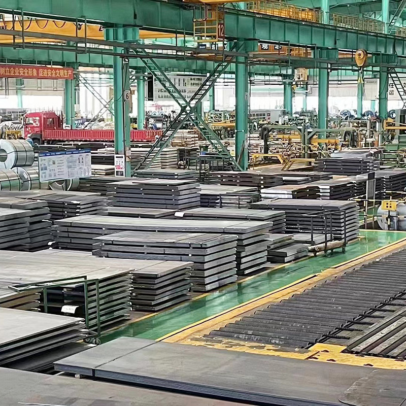 The manufacturer supplies Q235B flat plates, hot-rolled flat plates, laser-cut flat and slitted flat plates Specification drawing