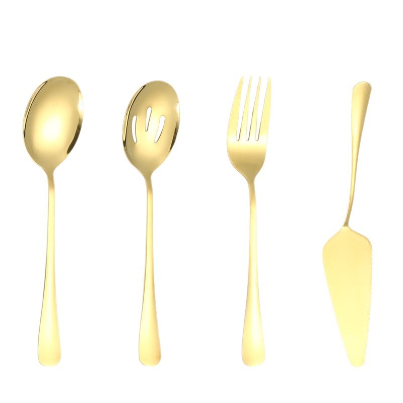 Stainless steel knives, forks and spoons, 1010 stainless steel tableware, thickened stainless steel spoons, gifts, hotel supplies Item Picture