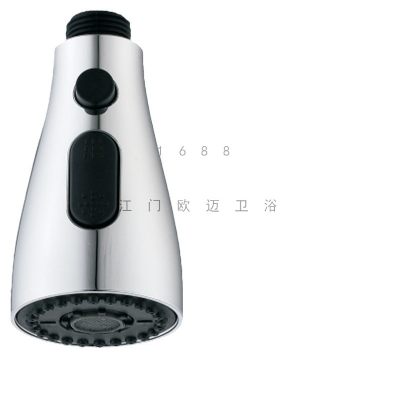 Kitchen showerhead pull-out head replacement, small showerhead, multi-functional pull-out faucet accessory, cross-border export, household Application Scenario