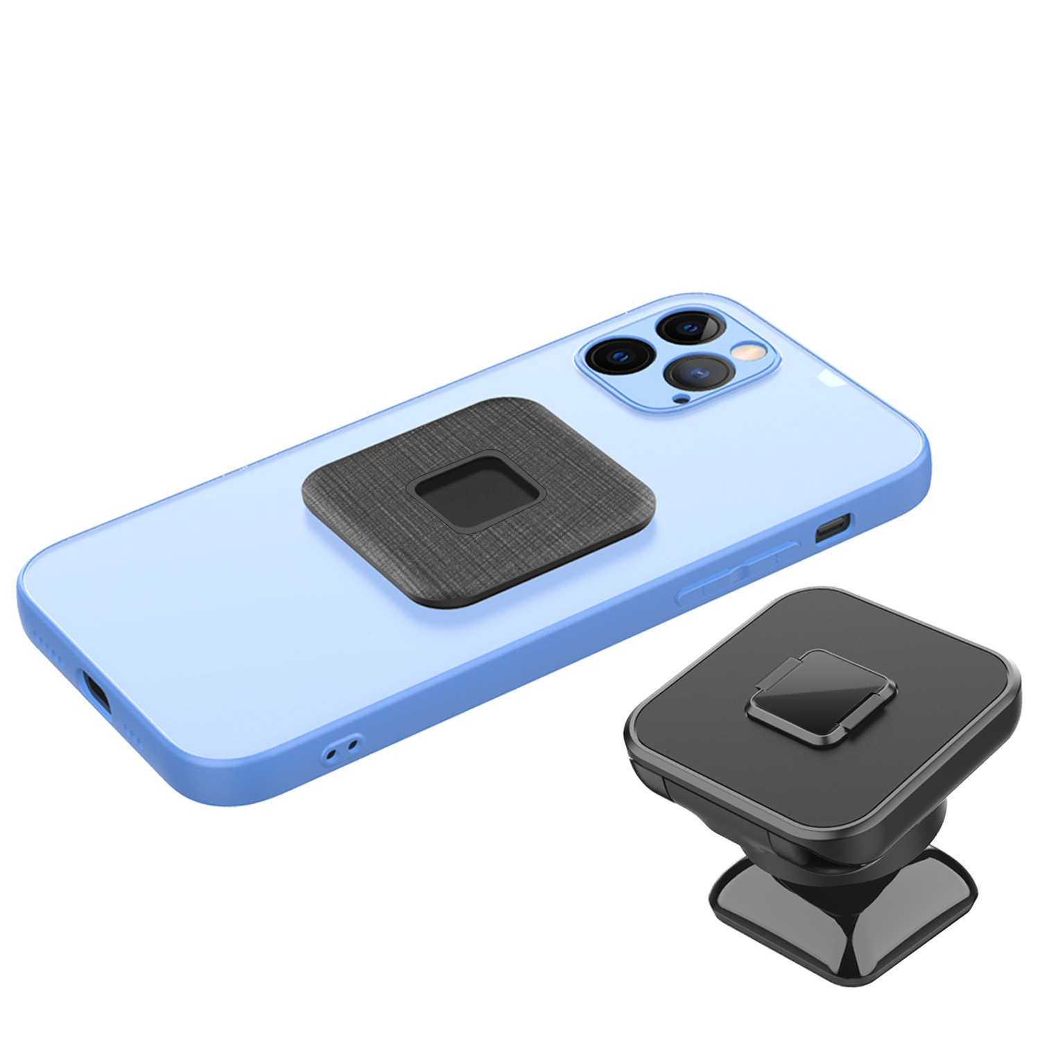 In 2025, the best-selling car phone holder with magnetic attraction and strong magnetic force can automatically align the fixed navigation on the car dashboard Item Picture