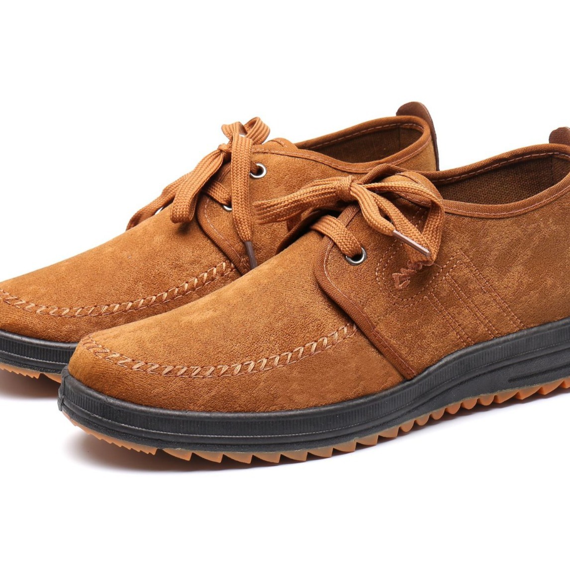 Old Beijing cloth shoes, casual canvas shoes for middle-aged and elderly men, comfortable to wear with one foot, versatile work safety shoes Item Picture
